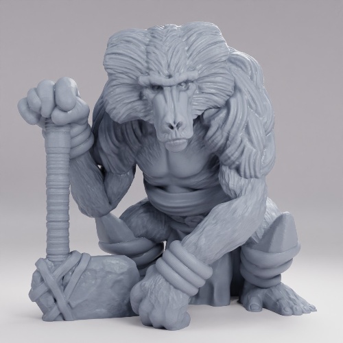 Picture of Baboon Warrior