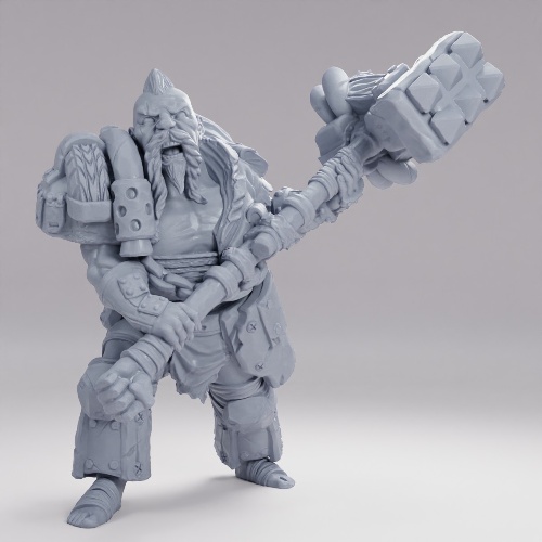 Picture of Badlands Male Barbarian
