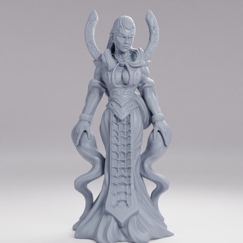 Picture of Dark Elf Priestess