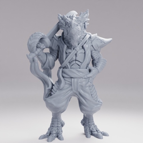 Picture of Dragonkin Male Swashbuckler