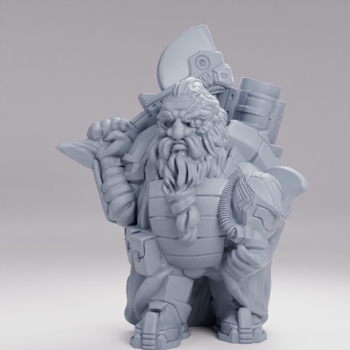 Picture of Dwarf Cyber Berserker
