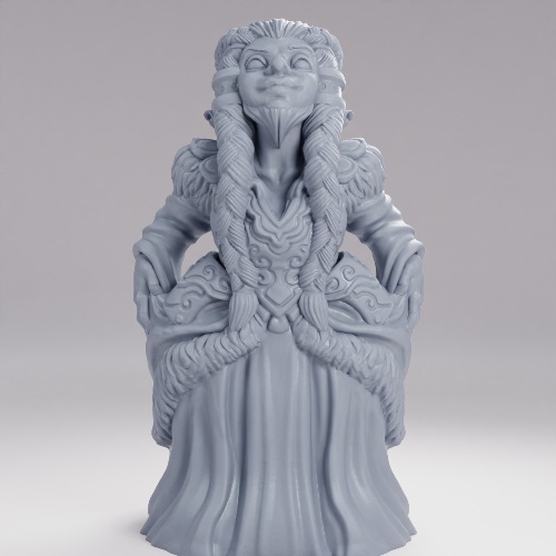 Picture of Dwarf Female Noble Bearded