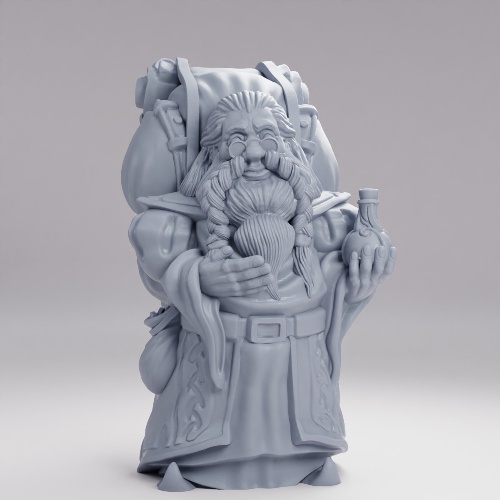 Picture of Dwarf Male Traveling Merchant