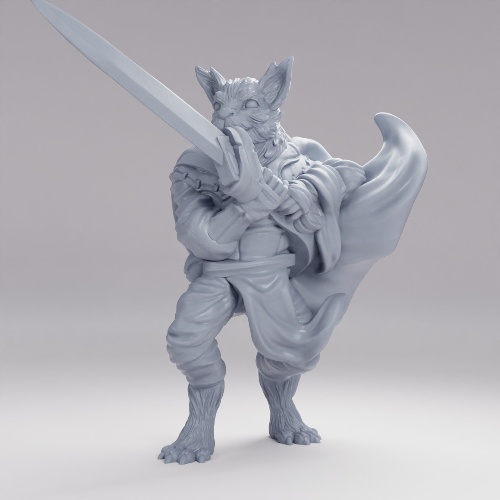 Picture of Fighter Catfolk Male