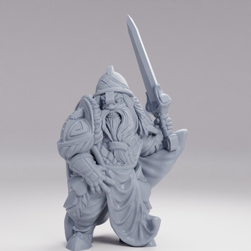 Picture of Fighter Dwarf Male