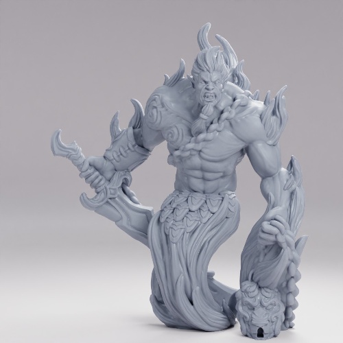 Picture of Fire Djinn Genie