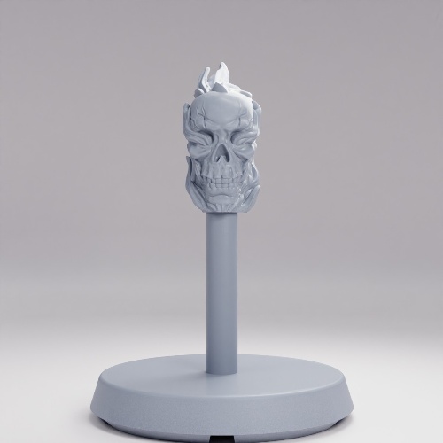 Picture of Flaming Skull
