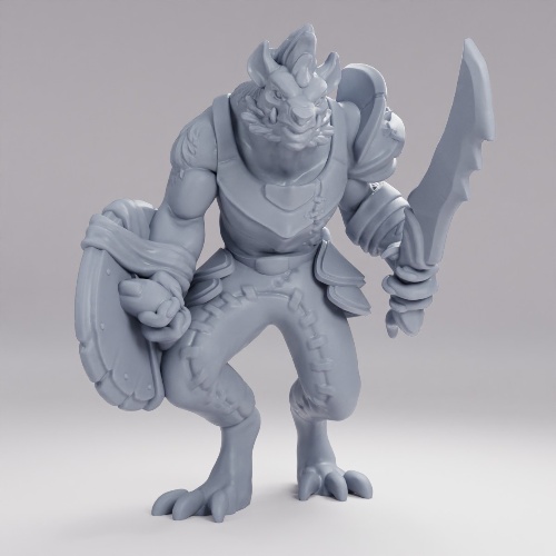 Picture of Gnoll Swordsman