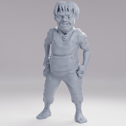 Picture of Half Orc Kid Bully