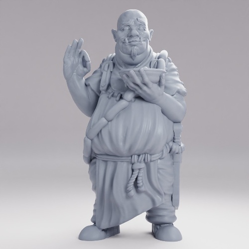 Picture of Half Orc Male Chef