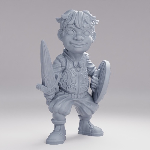 Picture of Human Kid Warrior