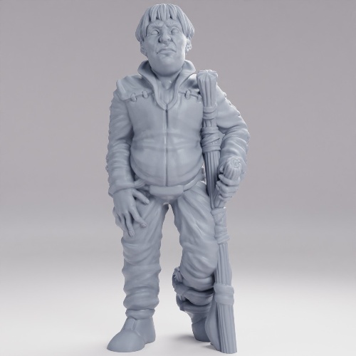 Picture of Human Male Crutchy