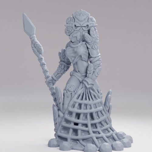 Picture of Masked Flower Warrioress