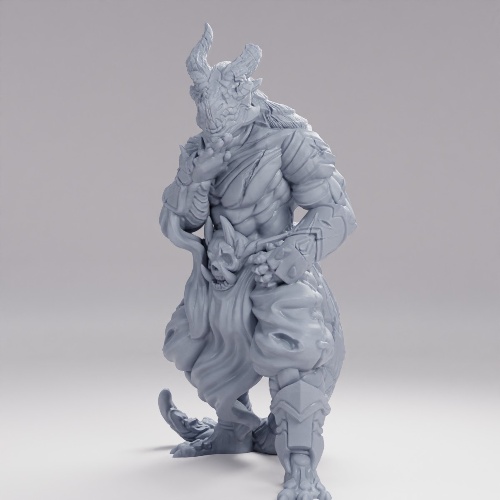 Picture of Monk Dragonkin Male