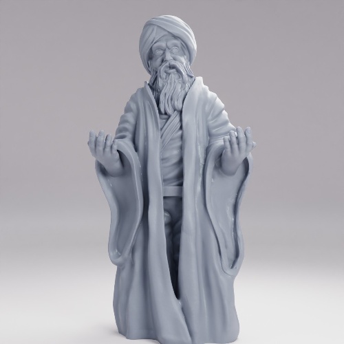 Picture of Old Man Standing