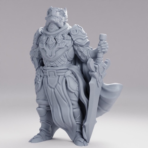 Picture of Paladin Dragonborn Male