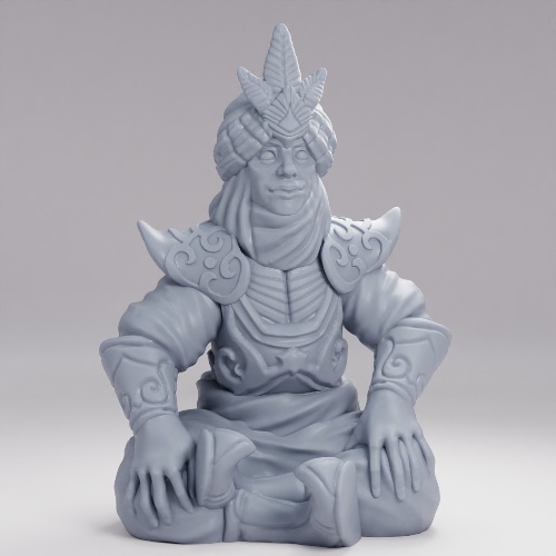 Picture of Prince Alu Seated