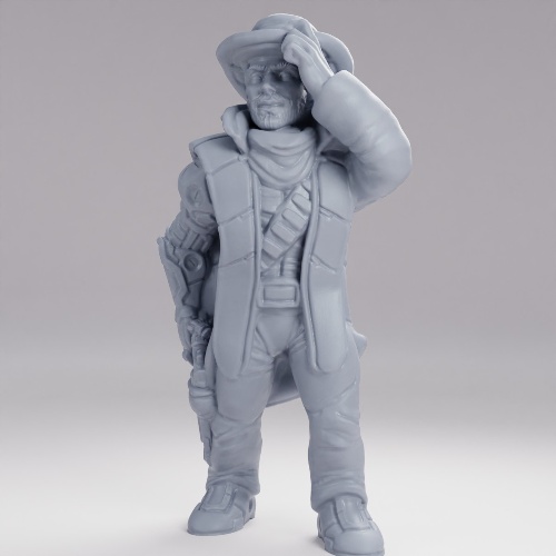 Picture of Space Cowboy Standing