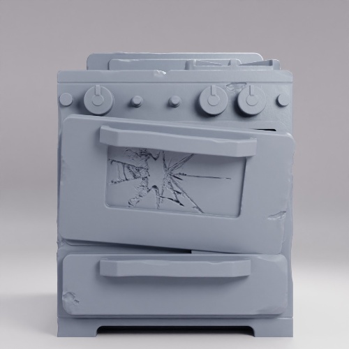 Picture of Stove Damaged