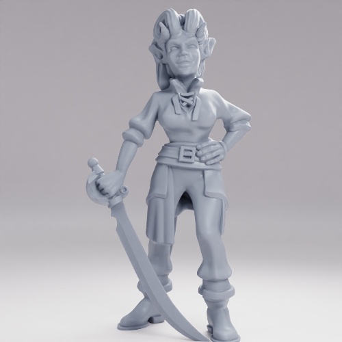 Picture of Tiefling Female Cutlass