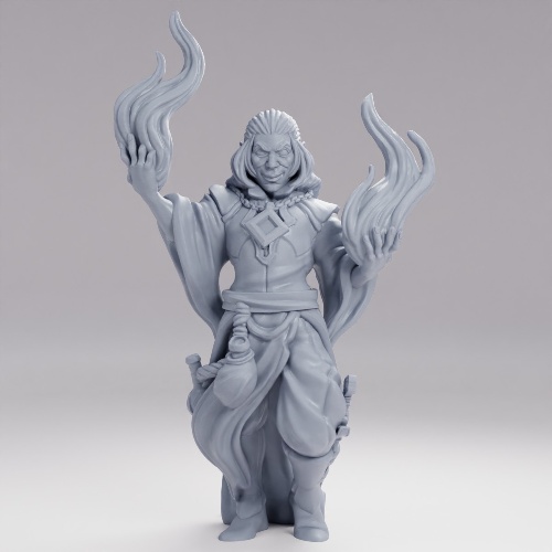 Picture of Warlock Elf Male