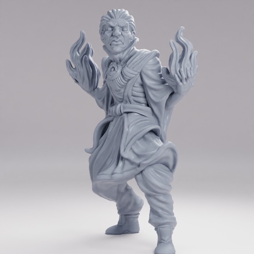 Picture of Warlock Human Male