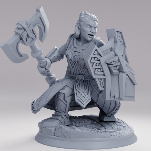 Picture of Dwarf Shield Maiden