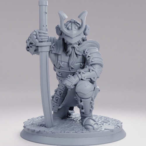Picture of Samurai Kneel