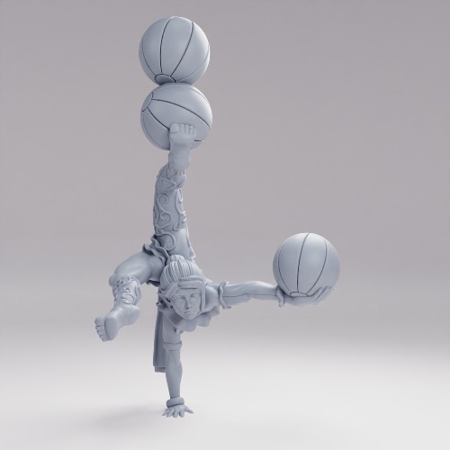 Picture of Acrobat Elf Ball Trick