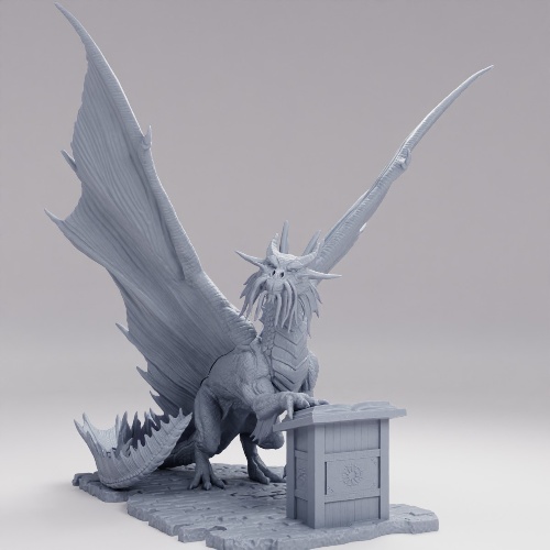 Picture of Ancient Gold Dragon