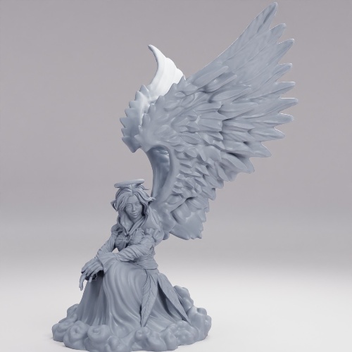 Picture of Angel Female Clouds