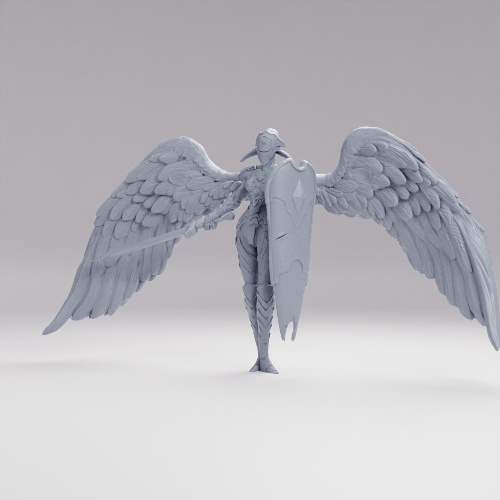 Picture of Animated Angel Statue