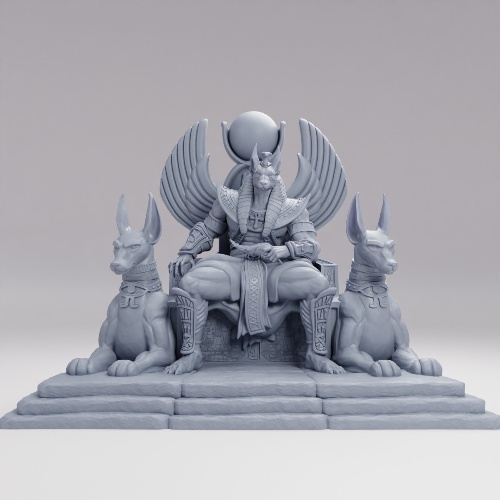 Picture of Anubis God Avatar Throne