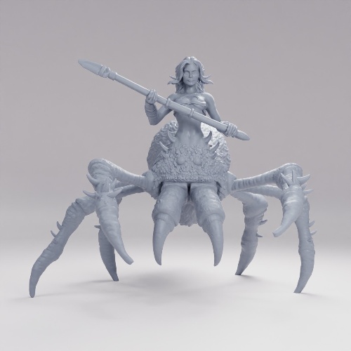 Picture of Arachne Spider Lady Spear
