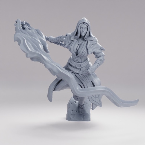 Picture of Arcane Sorceress Attacking