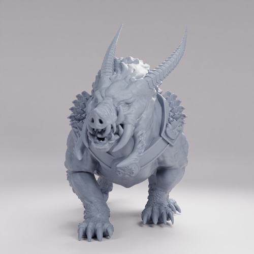 Picture of Arctic Boar Mount
