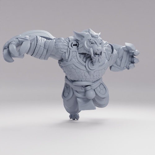 Picture of Armored Beast Jumping