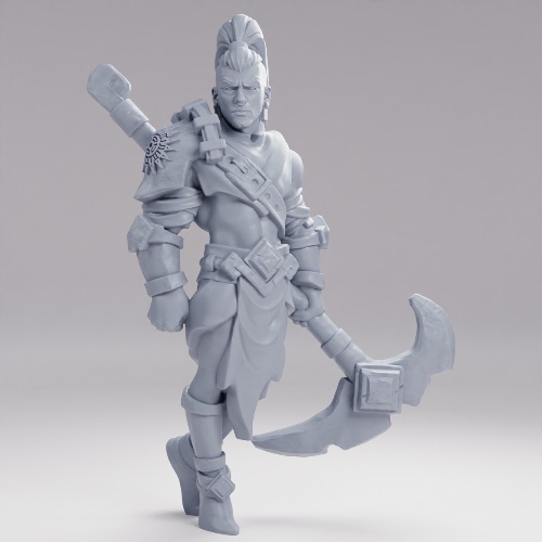 サン・リーパー 部族の戦士 の画像