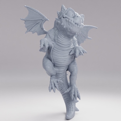 Picture of Baby Dragon Flying