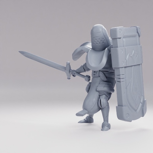 Picture of Banana Knight Fighting