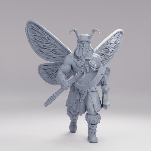 Picture of Barbarian Fairy Walking