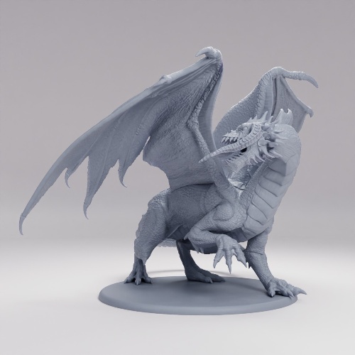 Picture of Black Dragon Adult