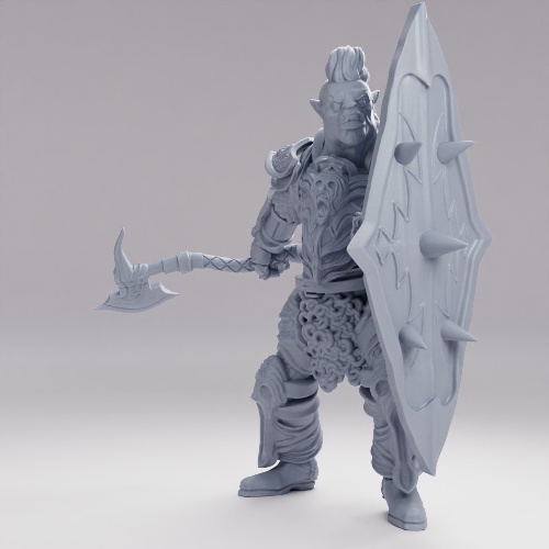 Picture of Black Guard Orc Shield