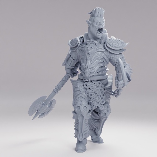 Picture of Black Guard Orc Walking