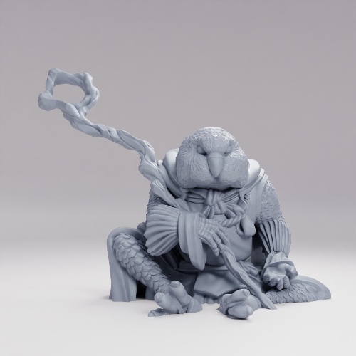 Picture of Budgie Folk Druid Rest