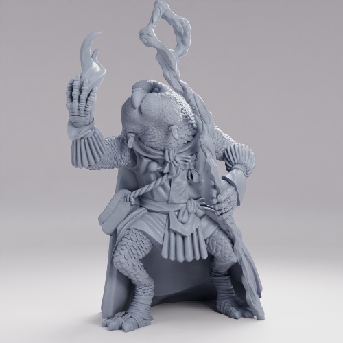 Picture of Budgie Folk Druid