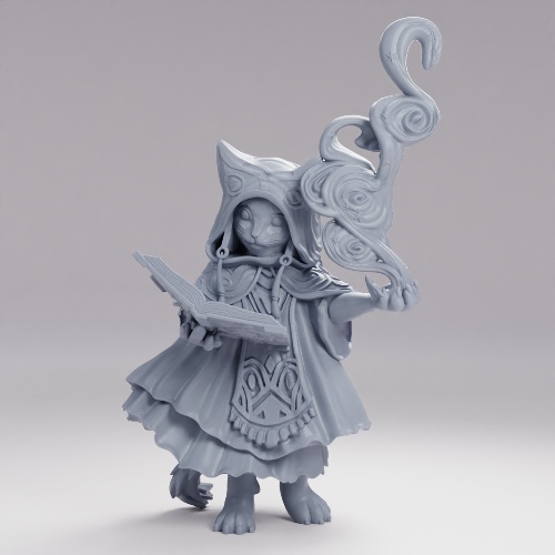 Picture of Catfolk Warlock Book