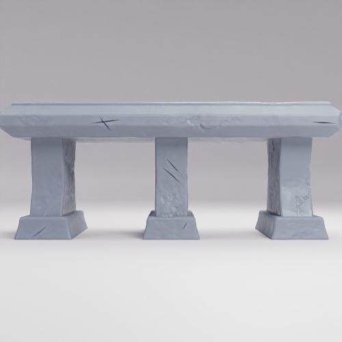 Picture of Church Bench Stone