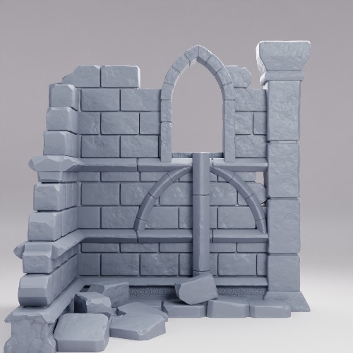 Picture of Church Ruins Corner A