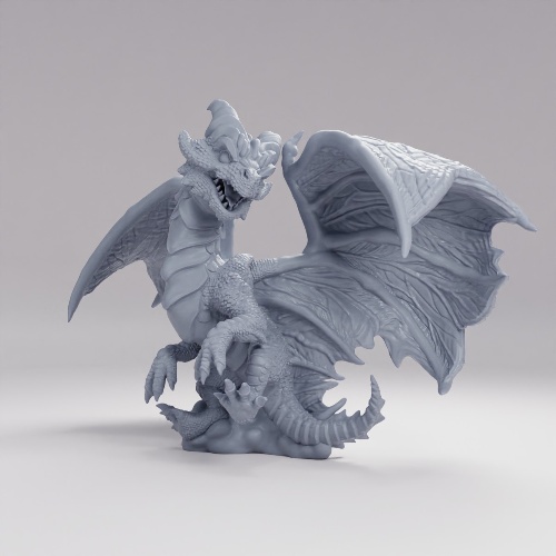 Picture of Cooper Dragon Wyrmling Flying
